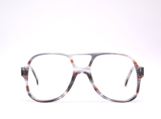 Vintage 1960's Deadstock American Optical Grey Tortoise Aviator Eyeglasses/Model 621 Retro Collectable Rare #2395