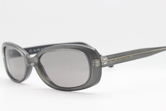 90S Vintage Rectangular Sunglasses. Lustrous Grey Pearlised 60S Style Nos Frame With Grey Lenses. Bnwt