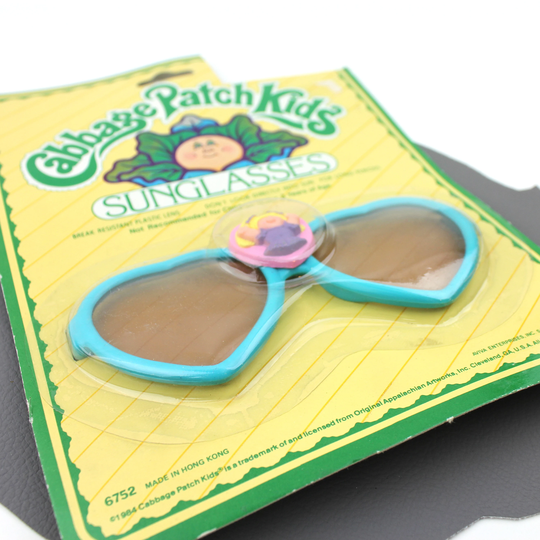 Blue Cabbage Patch Children's Sunglasses/Kids 80S Vintage Little Girl Pink Purple 1984 Heart