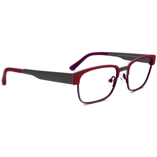Prodesign Denmark Eyeglasses 1395 C.4021 Pure Titanium Red/Gray Frame 50[]18 140
