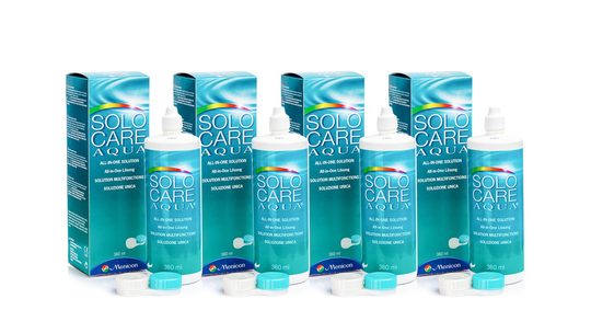 SOLOCARE AQUA 4 x 360 ml with cases