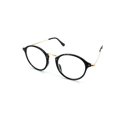 Lena Round Light Reading Glasses | Fashion Classic Vintage Style Retro Hanson Unisex Women Men Eyewear Frame