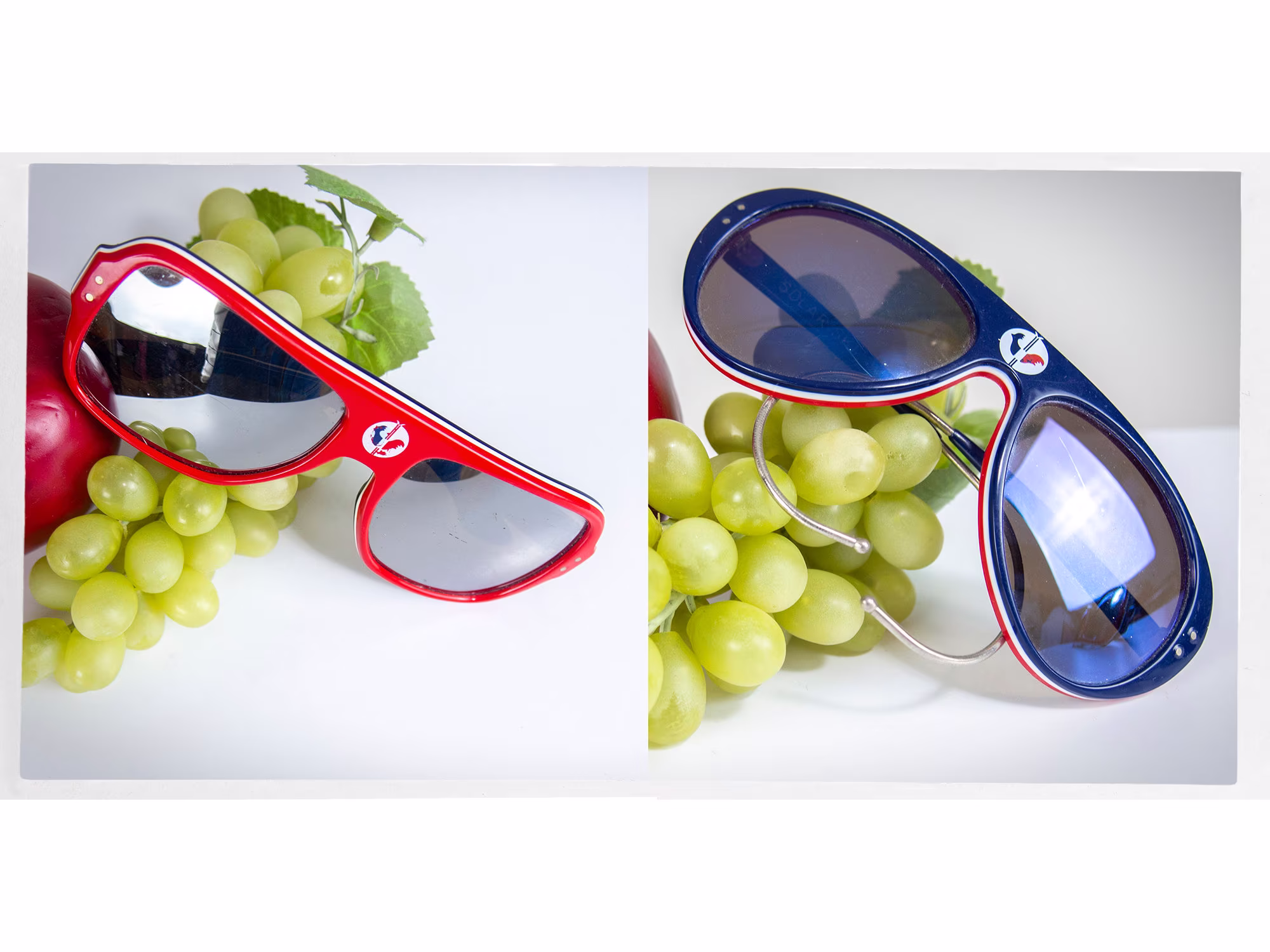 Retro 70S Eyewear, 80S Sun Glasses, Le Coq Sportif Aviator Mod Sunglasses, Frames, Tear Drop Glasses