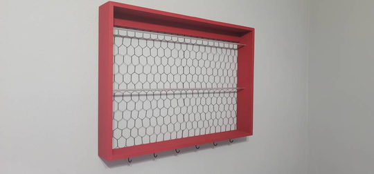 Wood Rustic/ Farmhouse Style Sunglass Organizer/ Display/ Wood Holder. Key Holder, Wall Organizer, Mask Holder