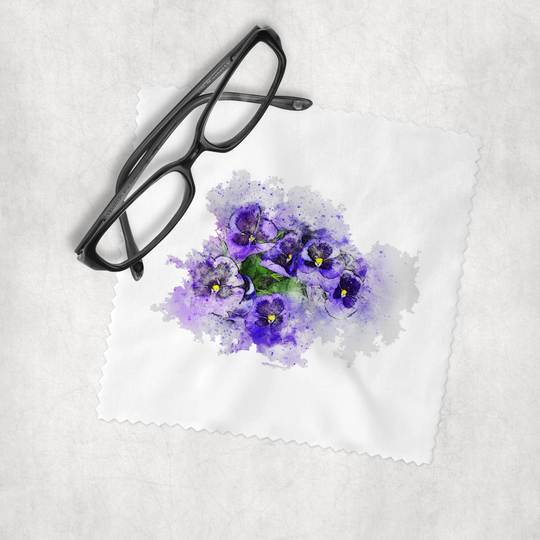 Watercolor Animals - Koy Microfiber Lens Cleaning Cloth | Lens, Sunglasses Cleaner, Eyeglasses