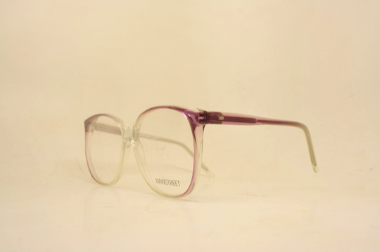 Vintage Purple Fade Mainstreet Eyeglasses Unused New Old Stock Eyewear 1980S