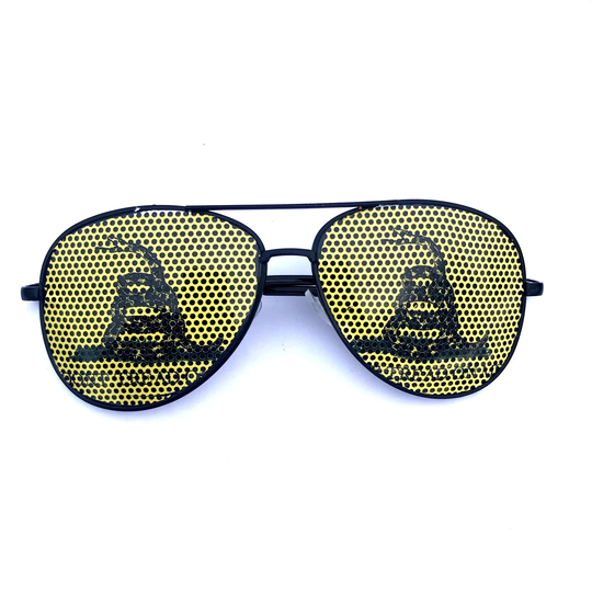 Dont Tread On Me Aviator Sunglasses