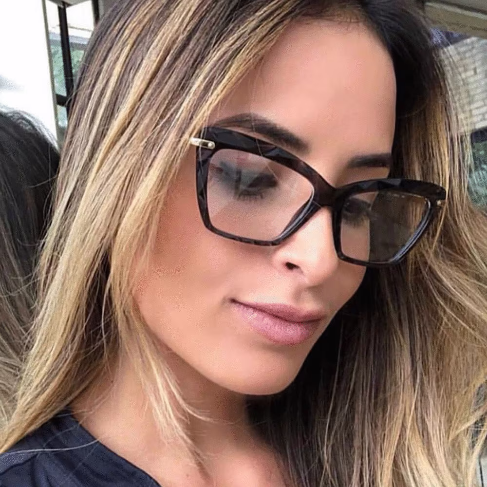 Cat Eye Anti Blue Light Glasses Retro Working From Home Computer Blue Light Blocking Filter Glasses Anti Fatigue 2-4 Day Shipping Usa