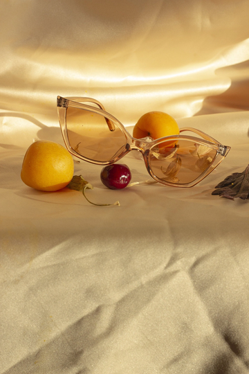 Transparent Cat Eye Sunglasses