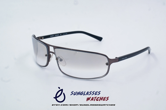 Police 2828 Vintage Titanium Sunglasses Made in Italy For Men & Women/Good Condition