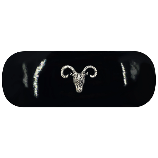 Ram's Head Hard Glasses Case. Sheep Spectacle Farm Animal Reading Eyeglasses Goat Sunglasses Aries Zodiac Birthday Gift