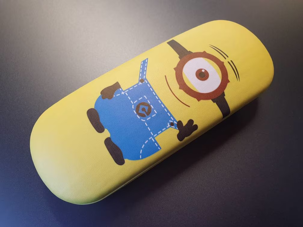 Unisex Cartoon Adults Or Kids Glasses Case One Size Gift Idea