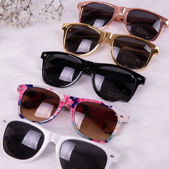 Floral Bride Sunglasses, Hen Party Bridal Shower Party, Bachelorette