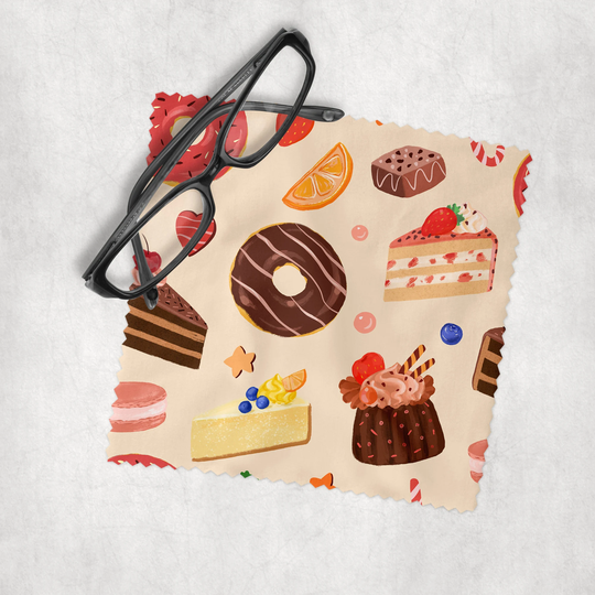 Desert 2 - Microfiber Lens Cleaning Cloth For Eyeglasses, Cameras, Smartphones & All Screens