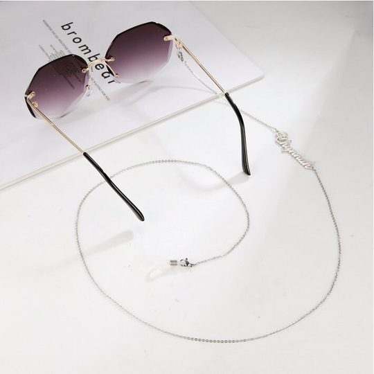 Personalized Eyeglasses Name Chains, Custom Face Mask Chains, Laces For Sunglasses, Sunglasses Chain Holder