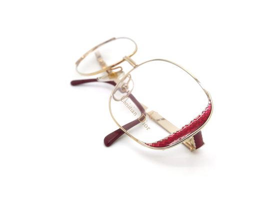 Vintage Christian Dior 2713 43 Designer Glasses Frames // 1980S Eyeglasses