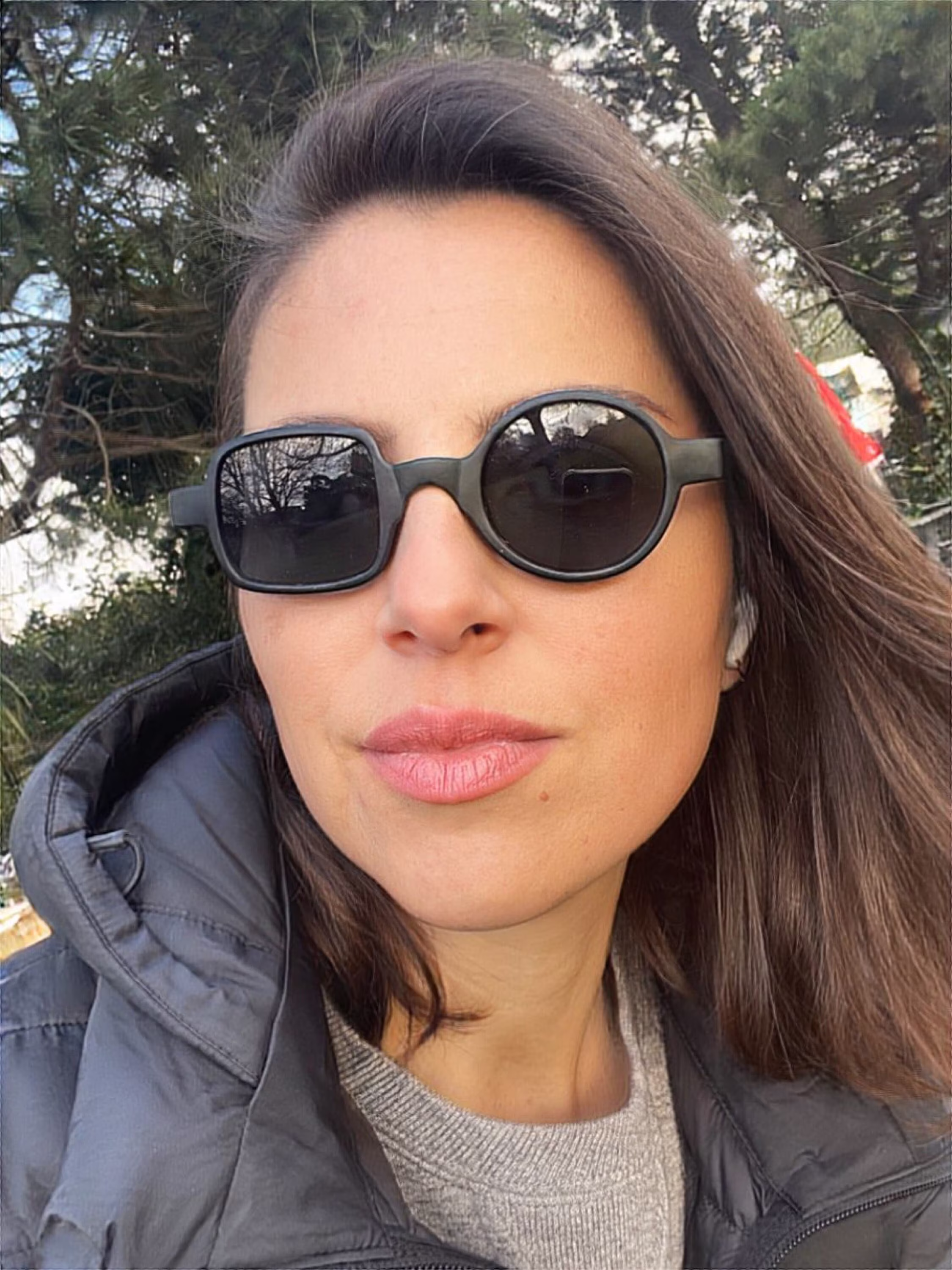 Black Round & Square Unique Sunglasses | Fashion Unisex Women Men Eyewear Shades Beachwear Holiday Summer