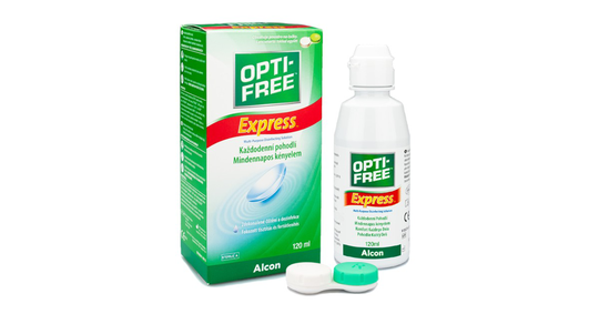 OPTI-FREE Express 120 ml with case