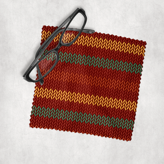 Crochet - Microfiber Lens Cleaning Cloth For Eyeglasses, Cameras, Smartphones & All Screens