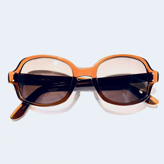 Vintage Mid Century Rounded Sunglasses