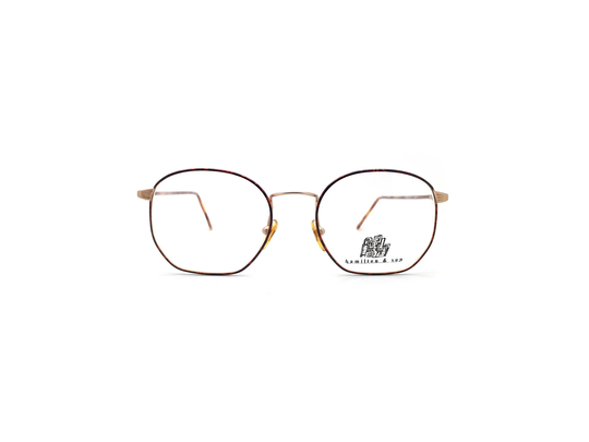 Vintage Hamilton & Son Mod 107 Col 945 80S Glasses Frames // 1980S Designer Eyeglasses