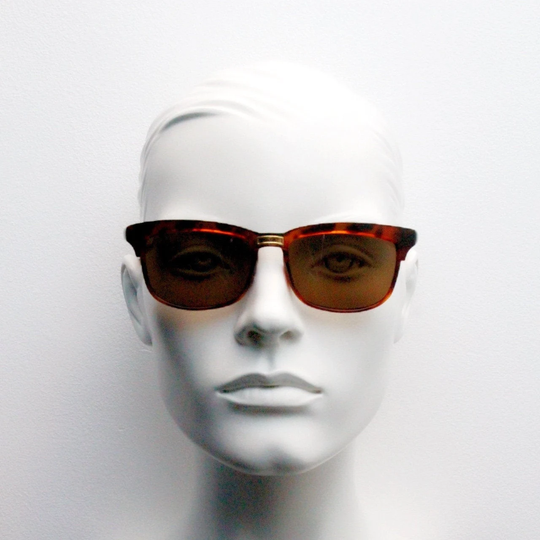 90S Vintage Cat Eye Sunglasses. Vibrant Mottled Brown 60S Style Cateye Womens Frame With Lenses. Nos Unused Catseye
