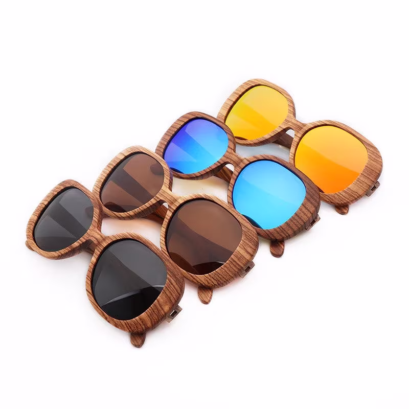 Wooden Jackieohh Style Sunglasses, Customise Your Lens & Choose Case Or Box For Wood Sunglasses