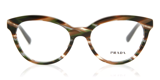 Prada Eyeglasses PR 11RV TRIANGLE VAO1O1