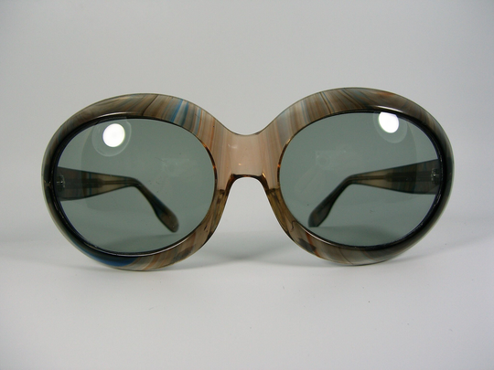 Indo, Sunglasses, Oval, Oversized, Ultra Vintage, Unique
