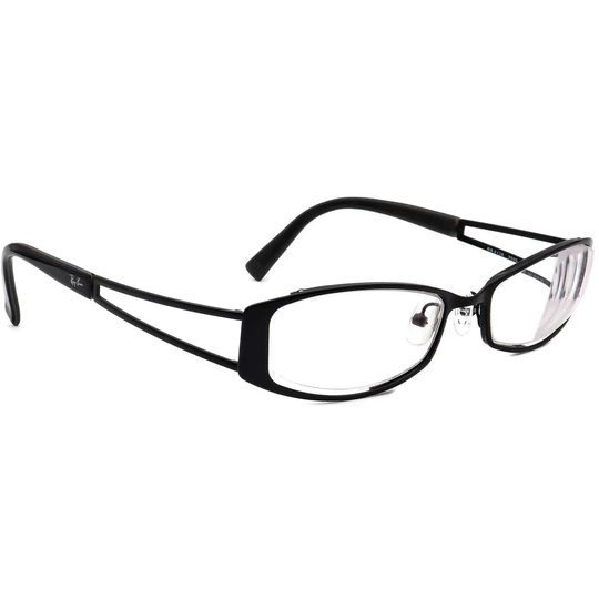 Ray-Ban Eyeglasses Rb 6128 2509 Black B-Shape Metal Frame 52[]18 140