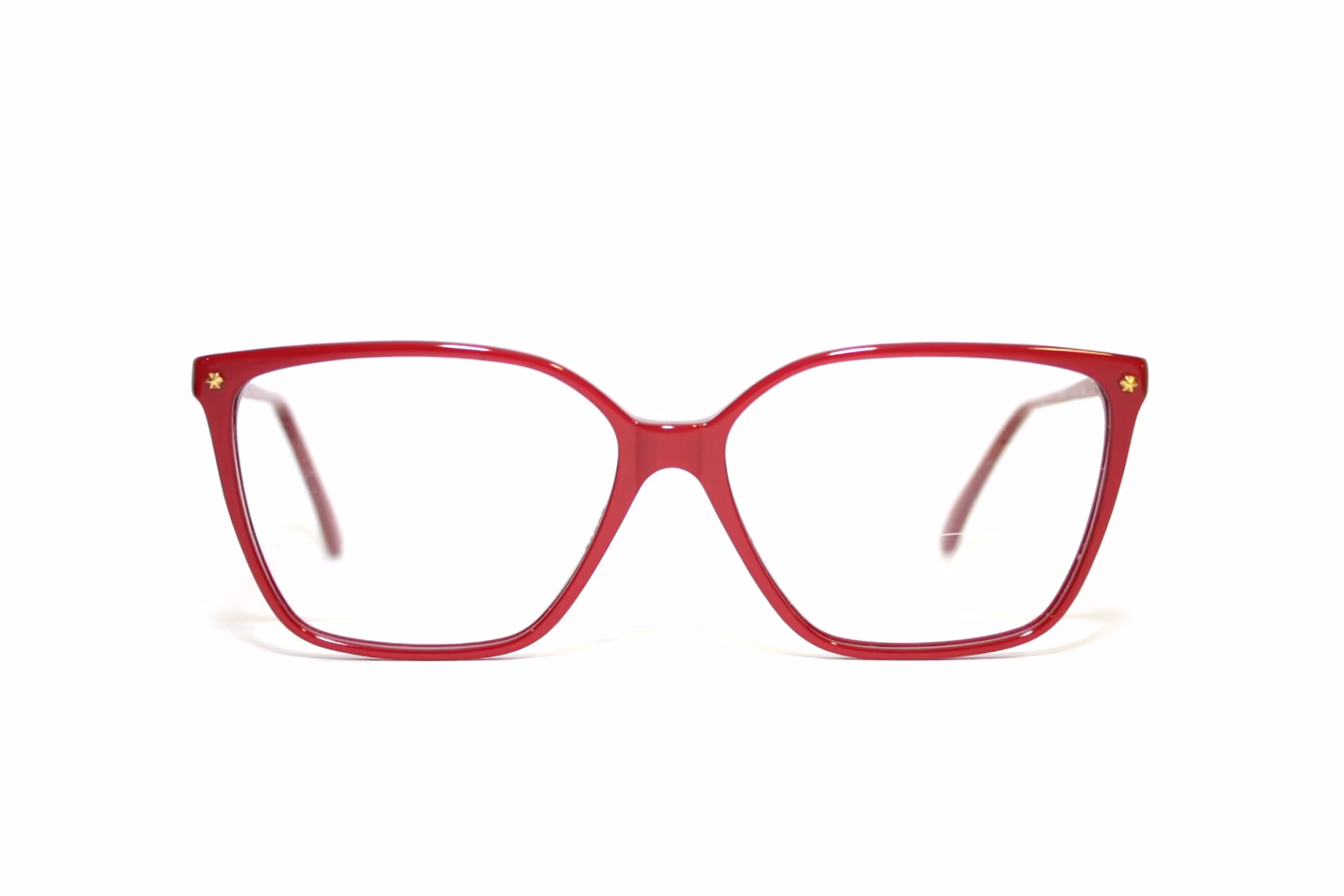 Pink Ruby 1980's Eyeglasses Frame New Old Stock Nos Large 57-14-140 Lozza Italy Vintage Cat Modern Women's
