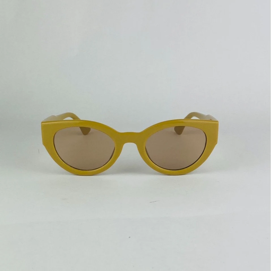 Mustard Green Frame Sunglasses