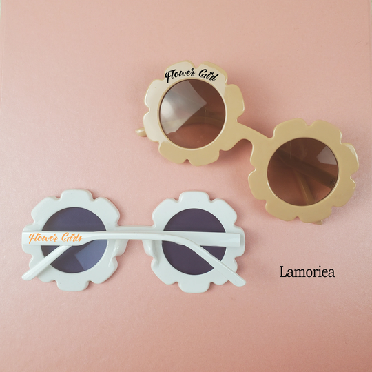 Custom Sunglasses, Flower Girls Sunglasses, Hen Party Bride Unisex Girl Proposal Gift, Wedding Gift