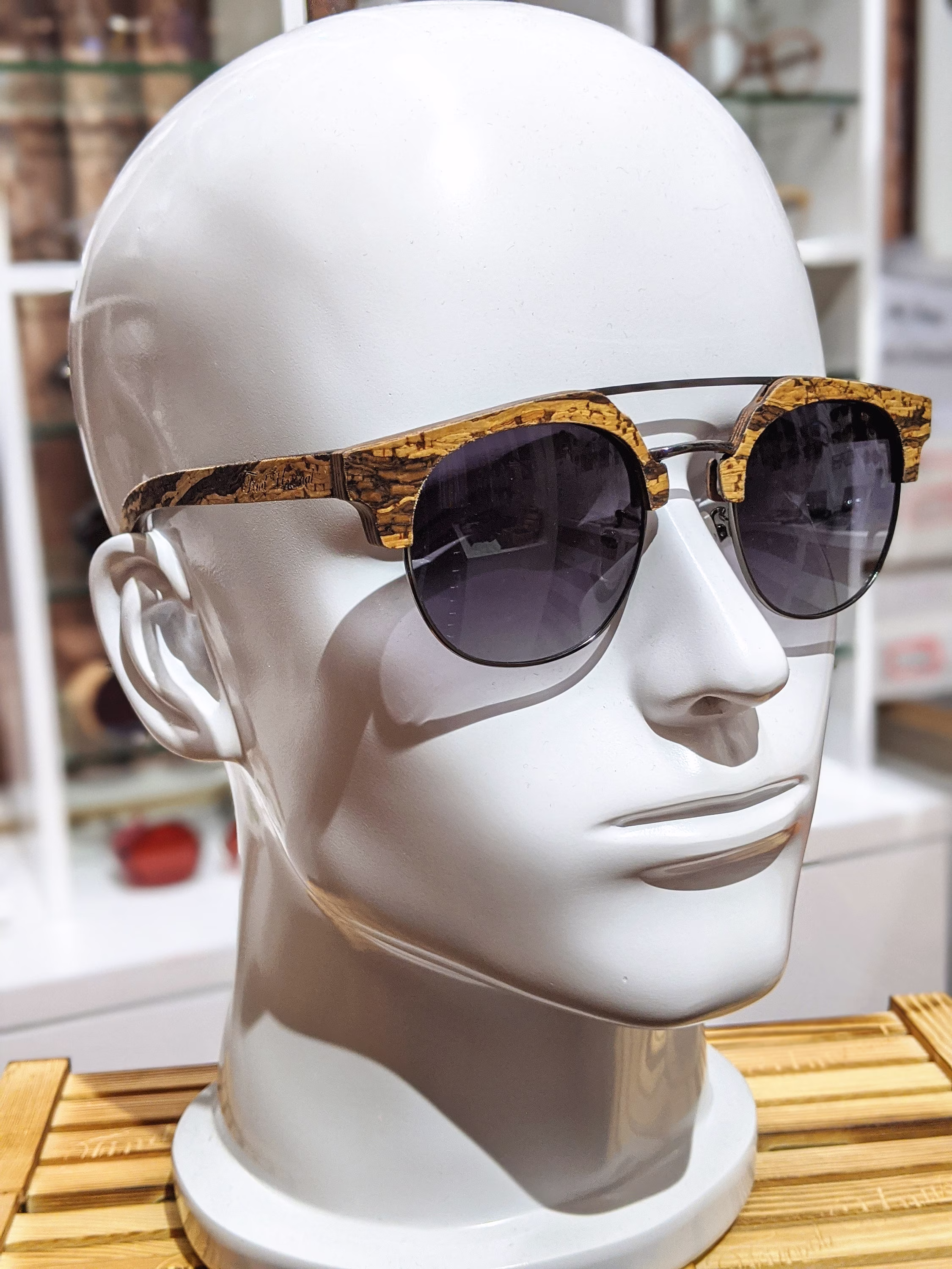 Cork Sunglasses Square Prescription Glasses Groomsmen Proposal Eye Frames