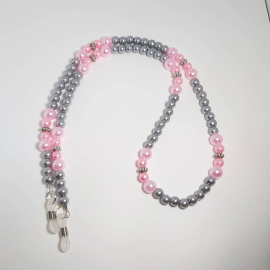 String For Eyeglasses, Glasses Chain, Beaded Eyeglass Holder, Lanyard, Sunglasses Eyeglasses String, Pink