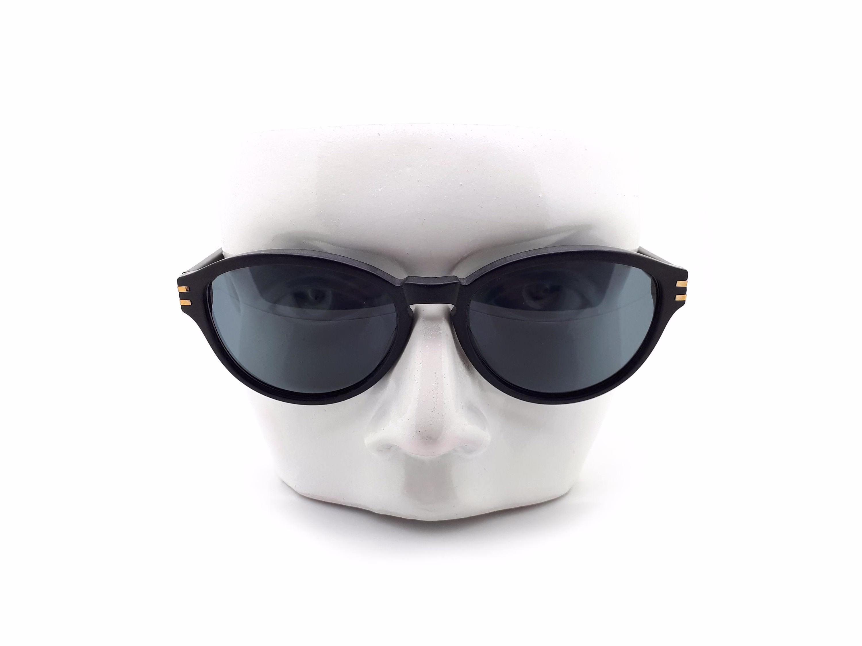 Vintage Black Cat Eye 80S Sunglasses, Haute Couture 3655 6 // 1980S New Old Stock Sunglasses