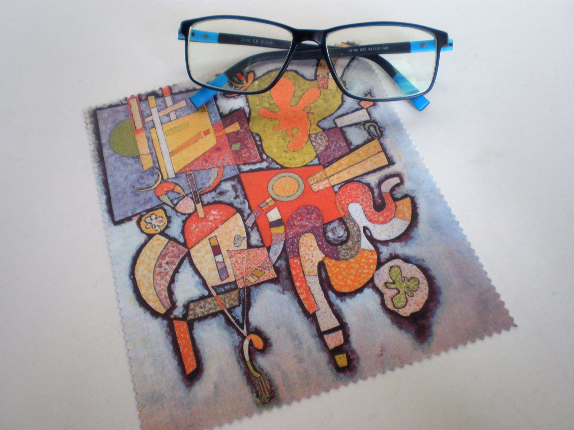 Glasses Cleaning Cloth, Kandinsky, Cleaning, Microfiber Screen Cleaner, Kandinsky Glasses Cloth