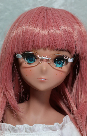 1/3 1/4 Bjd Eye Glasses Eyeglasses Clear Lens 42