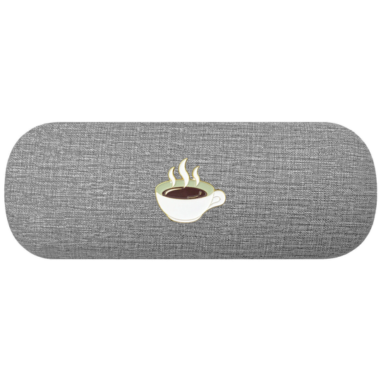 Barista Hard Glasses Case. Coffee Spectacle English Tea Reading Eyeglasses Caffeine Lover Sunglasses Latte Birthday Gift