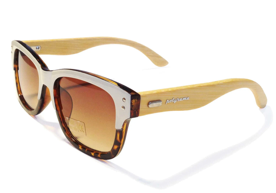 Polyrama Natural Bamboo Sunglasses