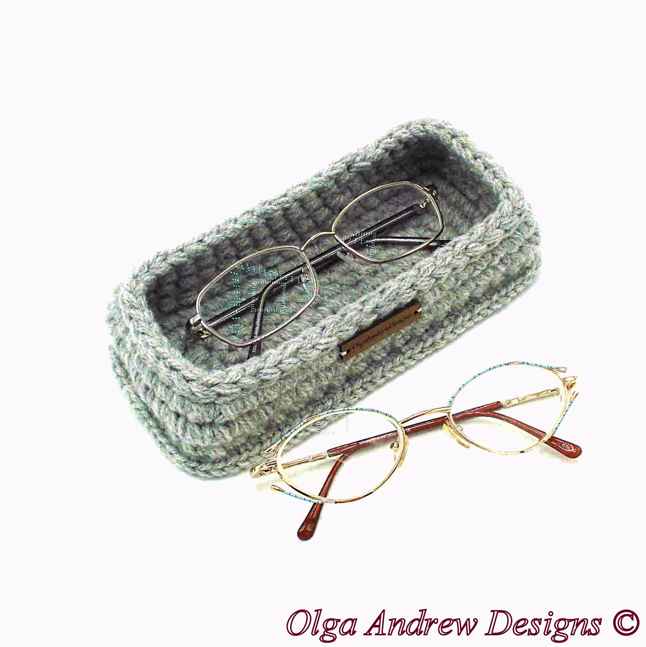 Small Rectangular Eyeglasses Tray, Soft Bedside Eyeglass Holder, Reading Glasses Stand Holder, Glasses Holder, Olgaandrewdesigns