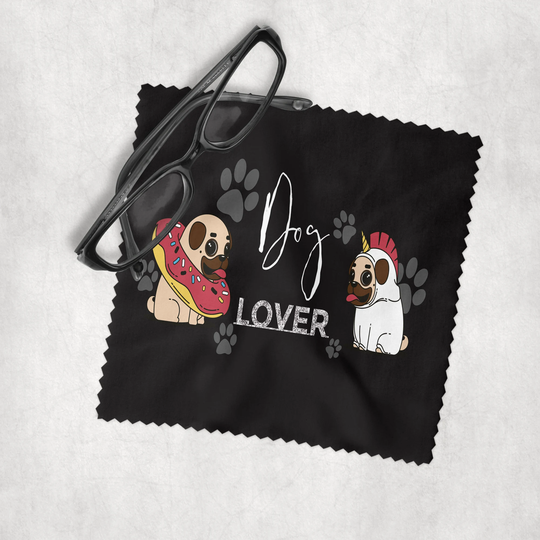 Dog Lover 1 - Microfiber Lens Cleaning Cloth For Eyeglasses, Cameras, Smartphones & All Screens