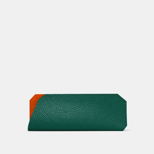 Glasses Case - Avocado & Orange