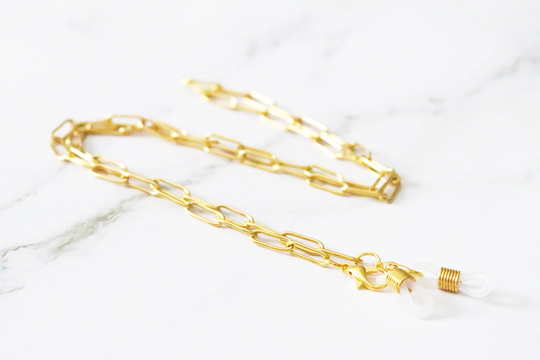 Eye Glasses Holder Necklace | Reading Chain Glass Sunglass Paper Link Simple Wear Cord
