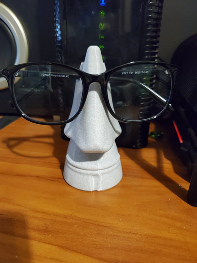 3D Printed Easter Island Nose Glasses Stand