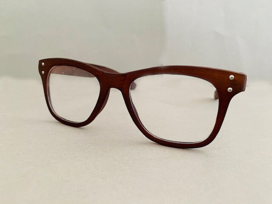 Vintage Chic Retro D Form Eyeglasses Frame Optical Eyewear Non-Prescription With Clear Lenses For Women Men-01