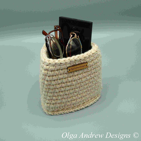 Large Triangle Multiple Pair Eyeglass Holder Stand, Glasses Iphone Holder, Soft Bedside Organizer, Remote Olgaandrewdesigns