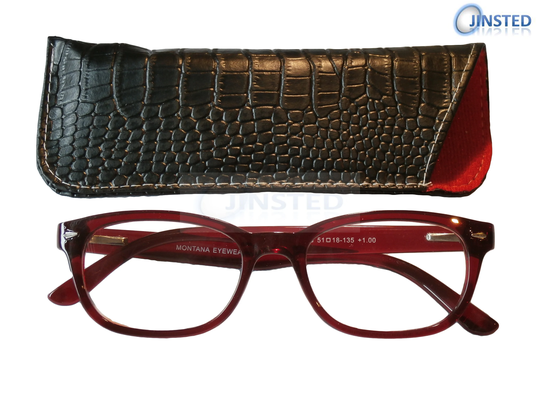Adult High Quality Swiss Design Red Reading Glasses Strength From +1.00 - +3.50 Rg032