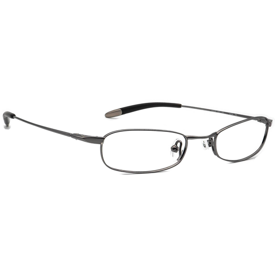 Nike Eyeglasses 4063 013 Flexon Shiny Gunmetal Oval Metal Frame Japan 48[]19 140