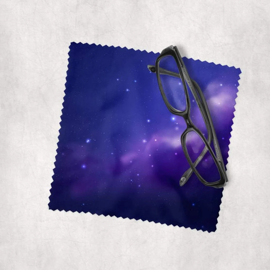 Space 1 - Microfiber Lens Cleaning Cloth For Eyeglasses, Cameras, Smartphones & All Screens